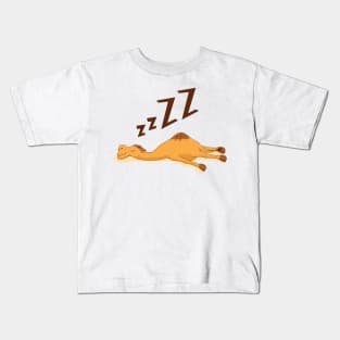 Sleeping Camel Kids T-Shirt